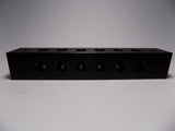 6 port flow through 90 degree junction block