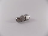 1/4" Stainless Steel Tube Lock x 1/4" NPT straight fitting