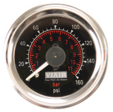 Air ride Pressure monitoring gauges