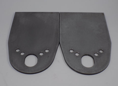 Universal upper air bag pair with gussets