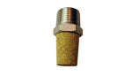 1/4" NPT brass cone muffler