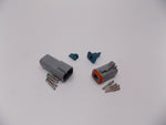 Electrical connector kit, 4 pin weather proof