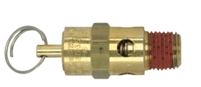 1/8" NPT Pressure release safety valve 200psi